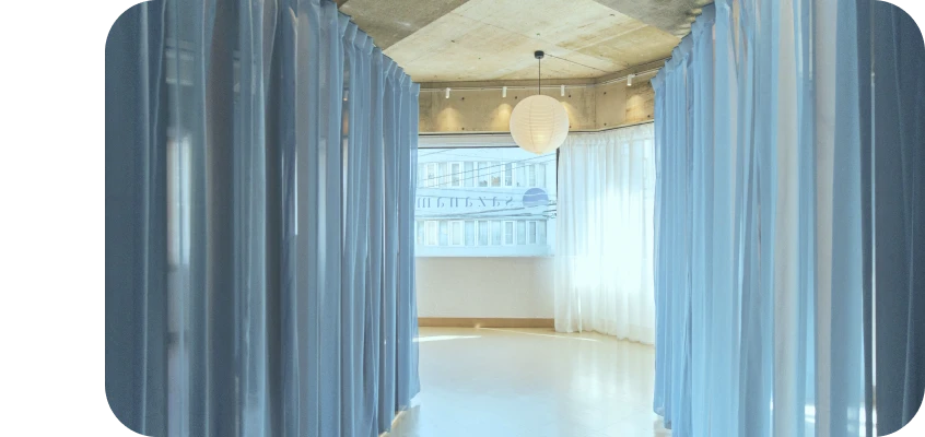 穏やかで心地よい空間デザイン