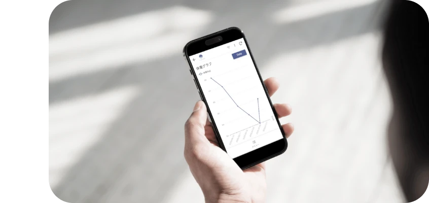 sazanami PHRで成果が「見える」