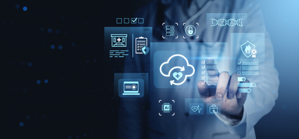 医療現場で利用されるテクノロジーのイメージ