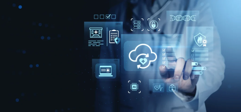 医療現場で利用されるテクノロジーのイメージ