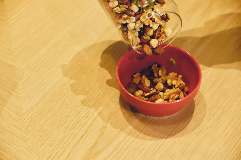 sazanamiで提供するナッツの画像
