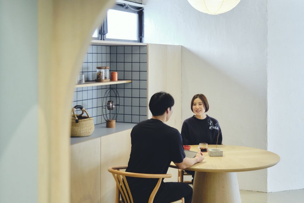 sazanamiでのカウンセリング風景