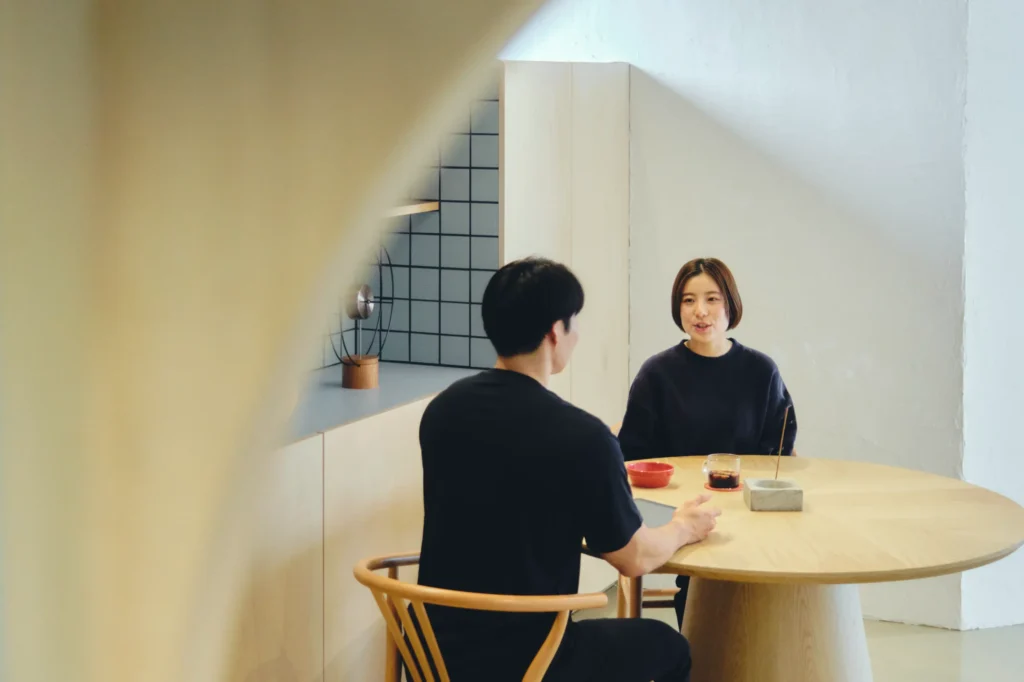 sazanamiでのカウンセリング画像