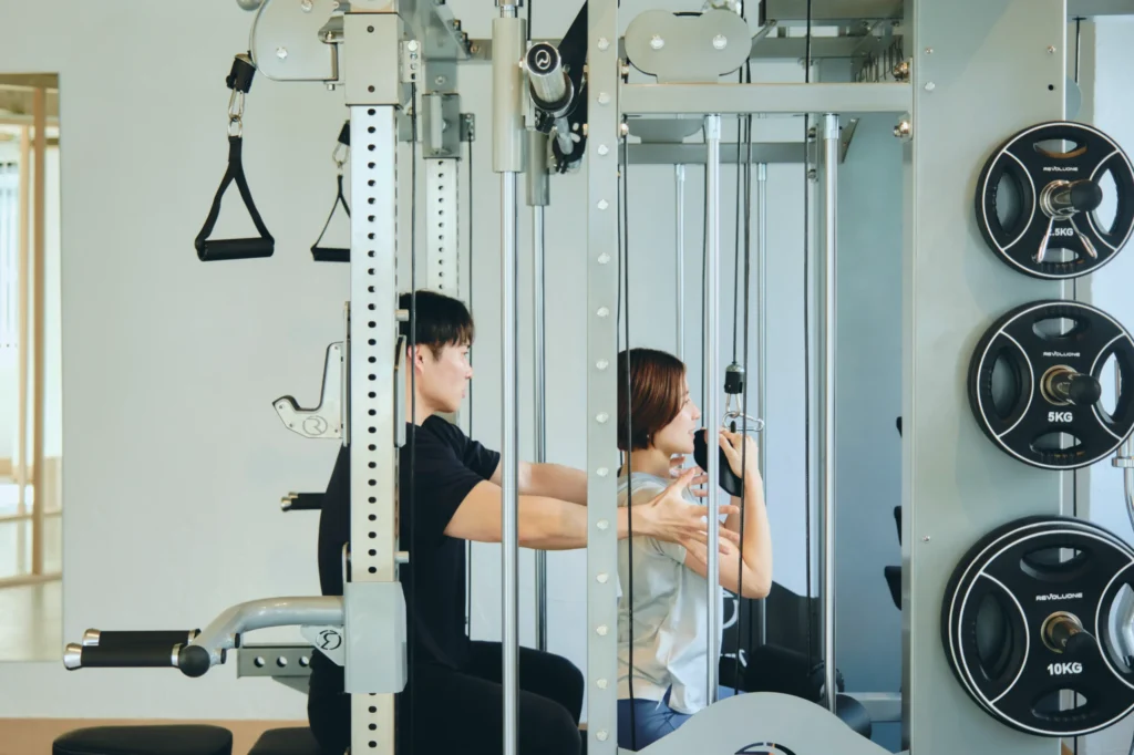 sazanamiでのパーソナルトレーニング