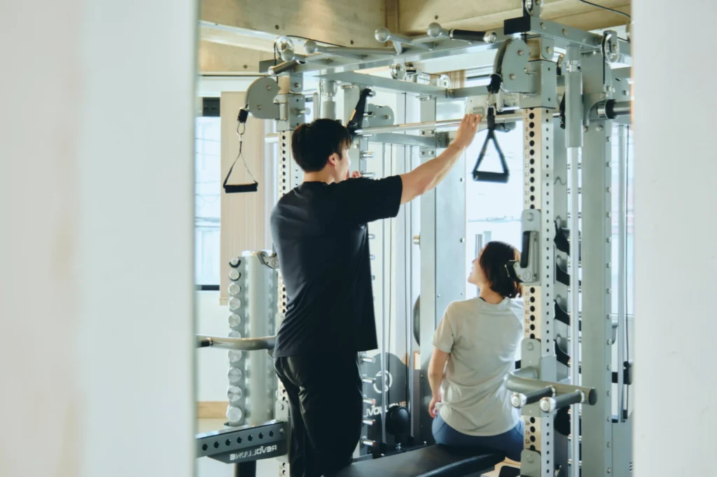 sazanamiでのパーソナルトレーニング